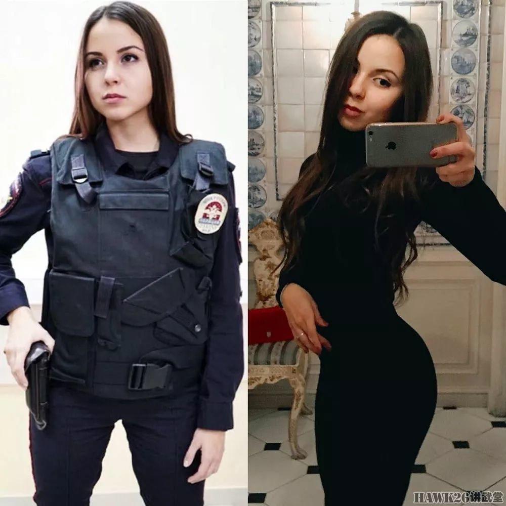 【周末MM例图】从小姑娘到警长 莫斯科骑警队的美女修炼之路