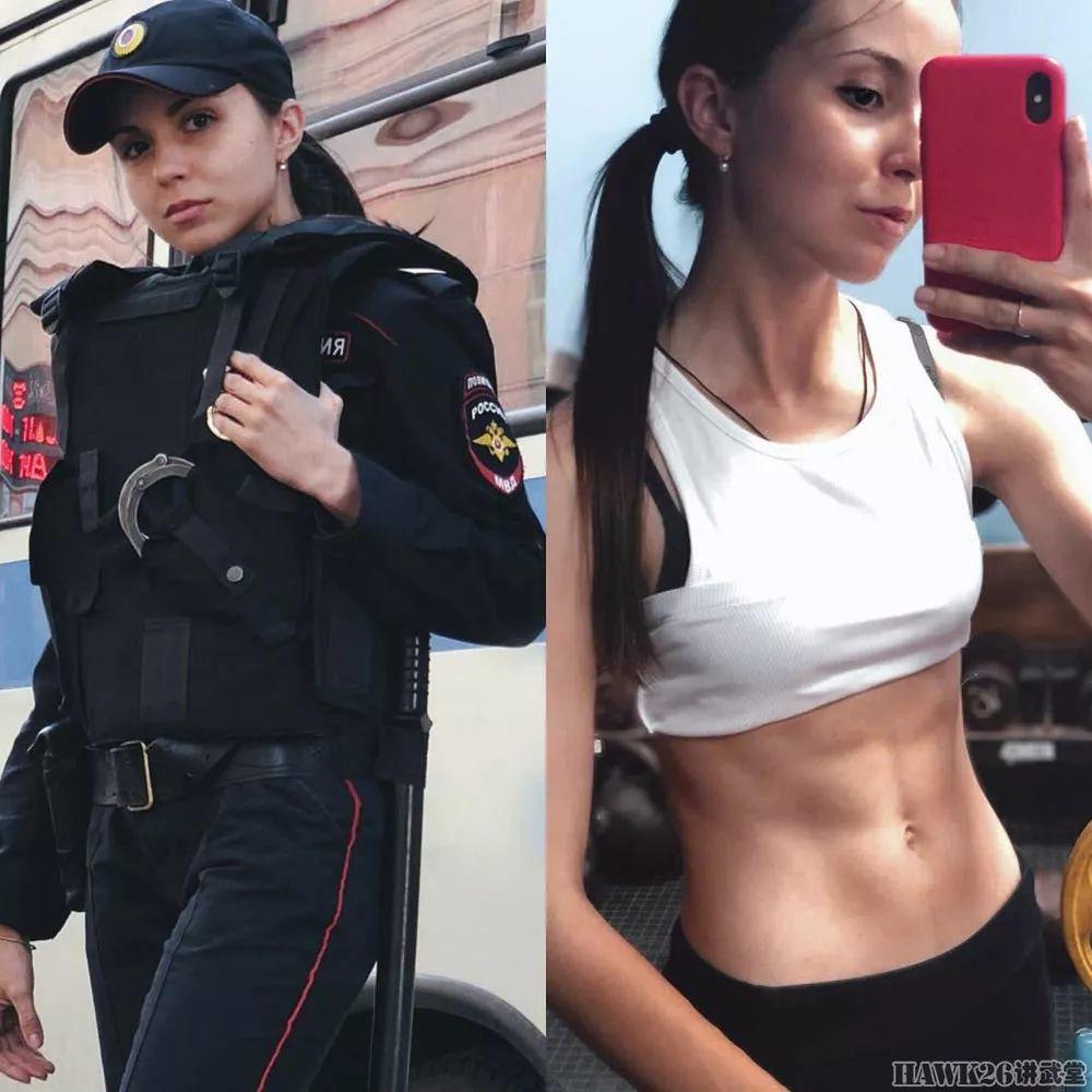 【周末MM例图】从小姑娘到警长 莫斯科骑警队的美女修炼之路