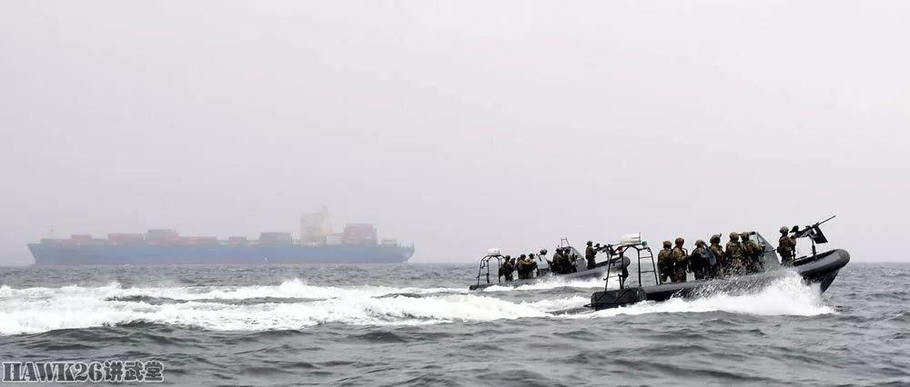 韩国海军特种部队配备HK416步枪演练登船战术 反光镜“穿帮”（附视频）