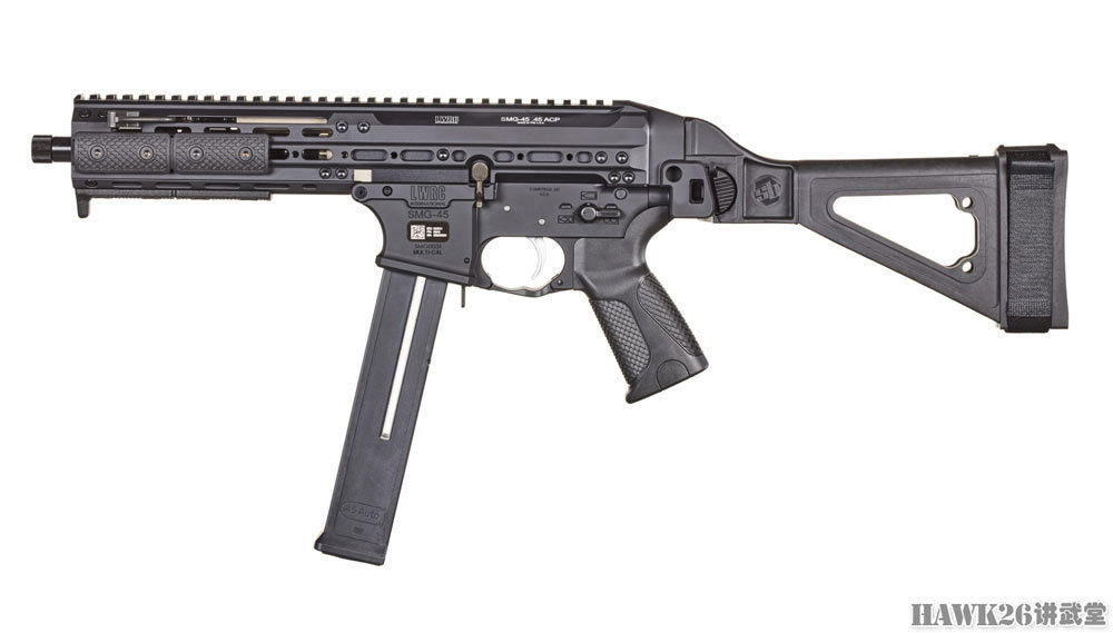 细品：LWRCI公司SMG-45 世界性能最佳.45 ACP口径冲锋枪