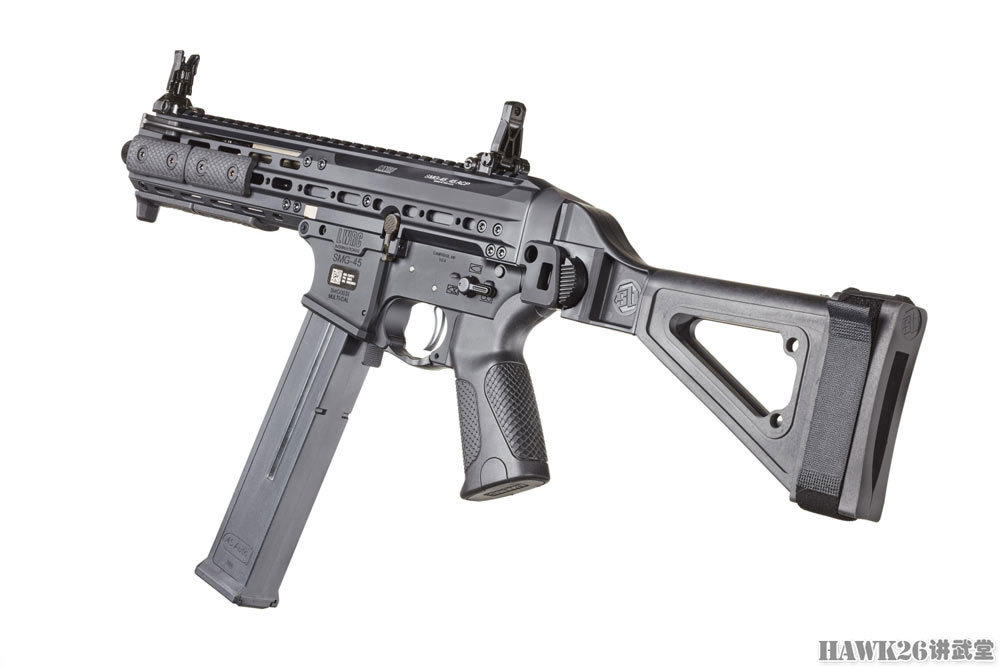 细品：LWRCI公司SMG-45 世界性能最佳.45 ACP口径冲锋枪