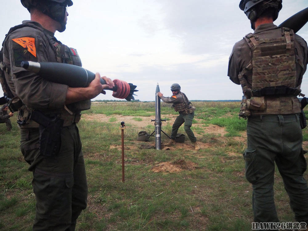 葡萄牙海军陆战队远征立陶宛 轻重武器齐上阵 靶场上空硝烟弥漫