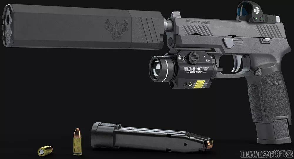 评测：西格绍尔P320 TACOPS便携型手枪 可配备消音器的精品