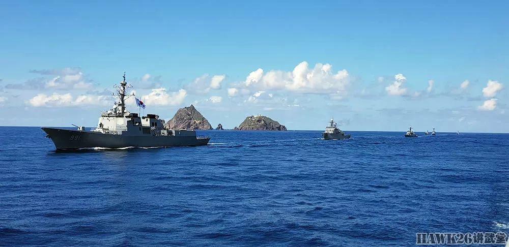韩国在争议岛屿举行大规模演习 特种部队全副武装向日本示威