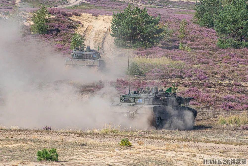 罕见的“黄鼠狼”步兵战车抢修现场 德军装甲掷弹兵实战演习