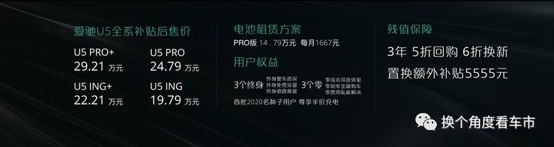 续航里程进阶600公里级-爱驰U5震撼上市
