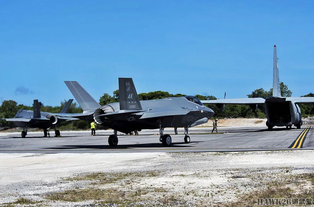 【图集】F-35现身野战机场 阿拉斯加战斗机中队赴关岛参加“游击战”