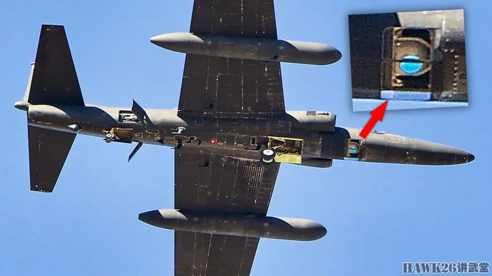 美军U-2高空侦察机被航空摄影师抓拍 暴露神秘的“全景摄像系统”